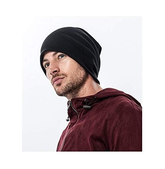 Skullies & Beanies Hip-Hop Knitted Hat for Mens Womens Eat Sleep Soccer Repeat Unisex Cuffed Plain Skull Knit Hat Cap Head Ca...