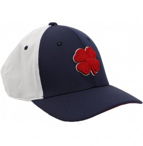 Baseball Caps Mens Premium Clover 70 Red/White/Navy Large/X-Large Fitted Hat - 610563155446 - CE110L69WWH