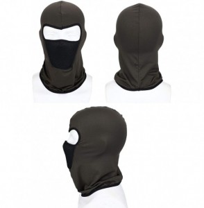 Balaclavas 6 Pieces Summer Balaclava Face Mask Breathable Sun Dust Protection Mask Long Neck Cover for Outdoor Activities - C...