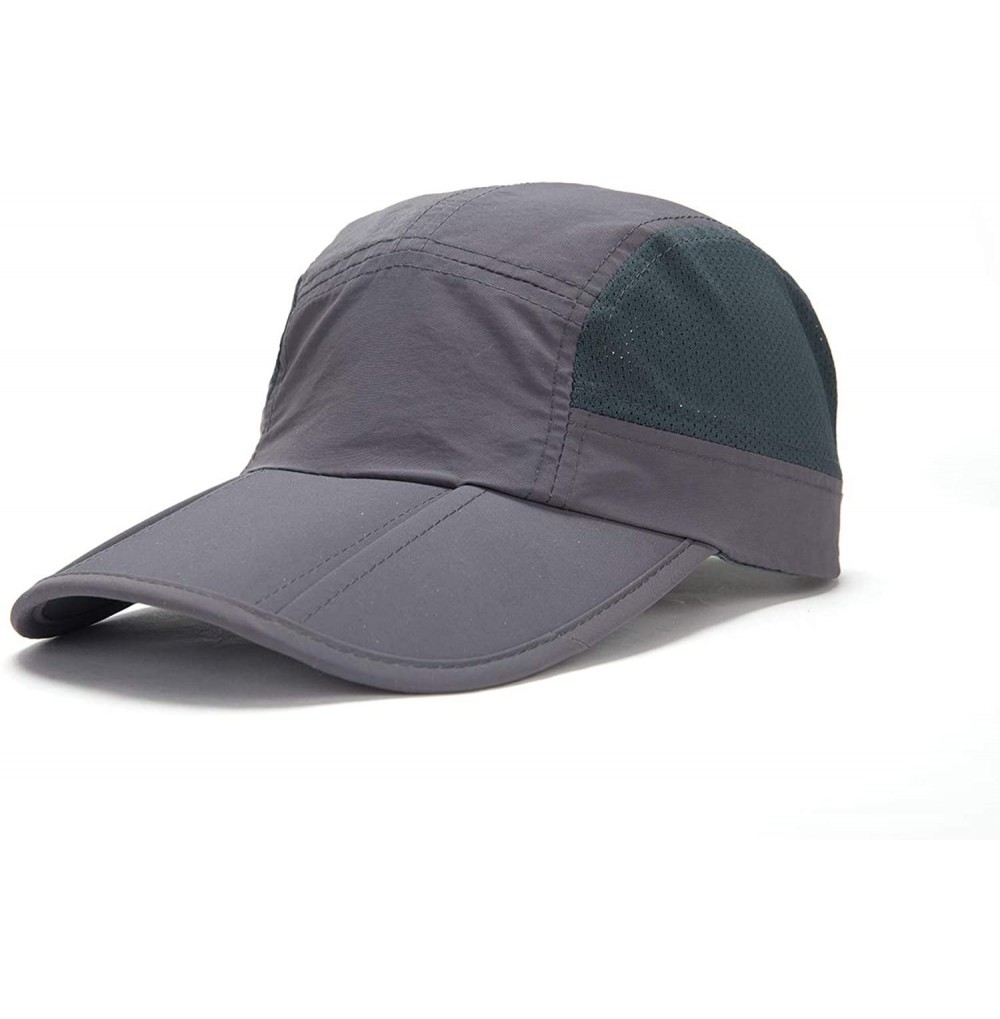 Baseball Caps Mount Marter Baseball Cap Hat Classic Breathable Quick-Drying Packable Hats for Men Women - Dark Grey - CM18QXG...