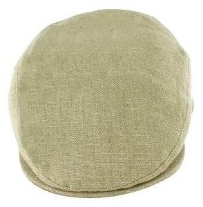 Newsboy Caps Irish Linen Cap - Natural - CD18EI7KU0T
