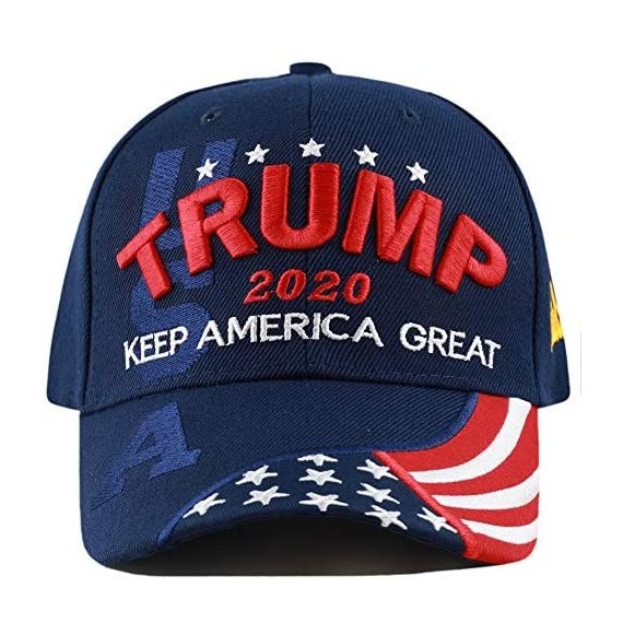 Baseball Caps Original Exclusive Donald Trump 2020" Keep America Great/Make America Great Again 3D Signature Cap - CI18WOCGLXT