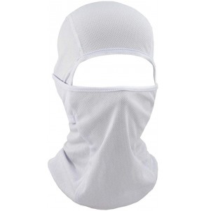 Balaclavas Windproof Balaclava Bandana Headwrap Breathable Neck Giater for Outdoor Sports - 1 White - CT199IC65SK