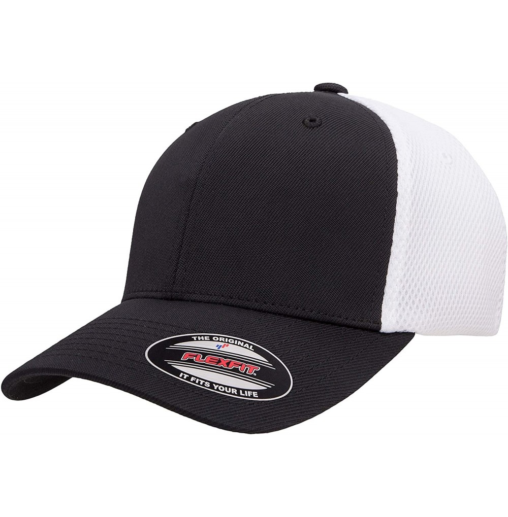 Baseball Caps Black/White Cap Hat - CN18E4Q8LIZ