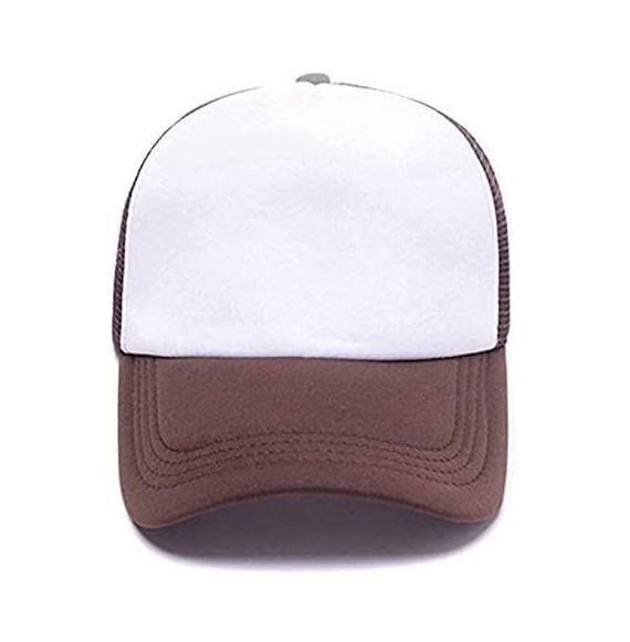 Baseball Caps Custom 100% Cotton Ball Hat Vintage Baseball Cap Classic Unisex Cowboy Hat Adjustable - B-brown - C018UYGHQWQ