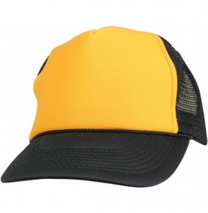 Baseball Caps 2 Packs Baseball Caps Blank Trucker Hats Summer Mesh Cap Flat Bill or Chambray Hats (2 for Price of 1) - CB17YT...