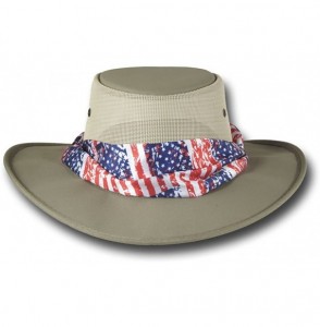Sun Hats Ladies Canvas Drover Hat - Item 1047 - Khaki 3416 - C71836X3E6I