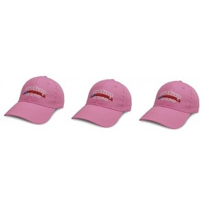 Baseball Caps Make America Great Again Hat [3 Pack]- Donald Trump USA MAGA Cap Adjustable Baseball Hat - 2020 Pink - CN18RD9DKRO