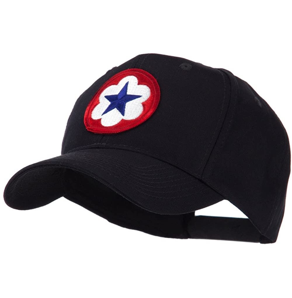 Baseball Caps Army Circular Shape Embroidered Military Patch Cap - 9th - CF11FETEGDB