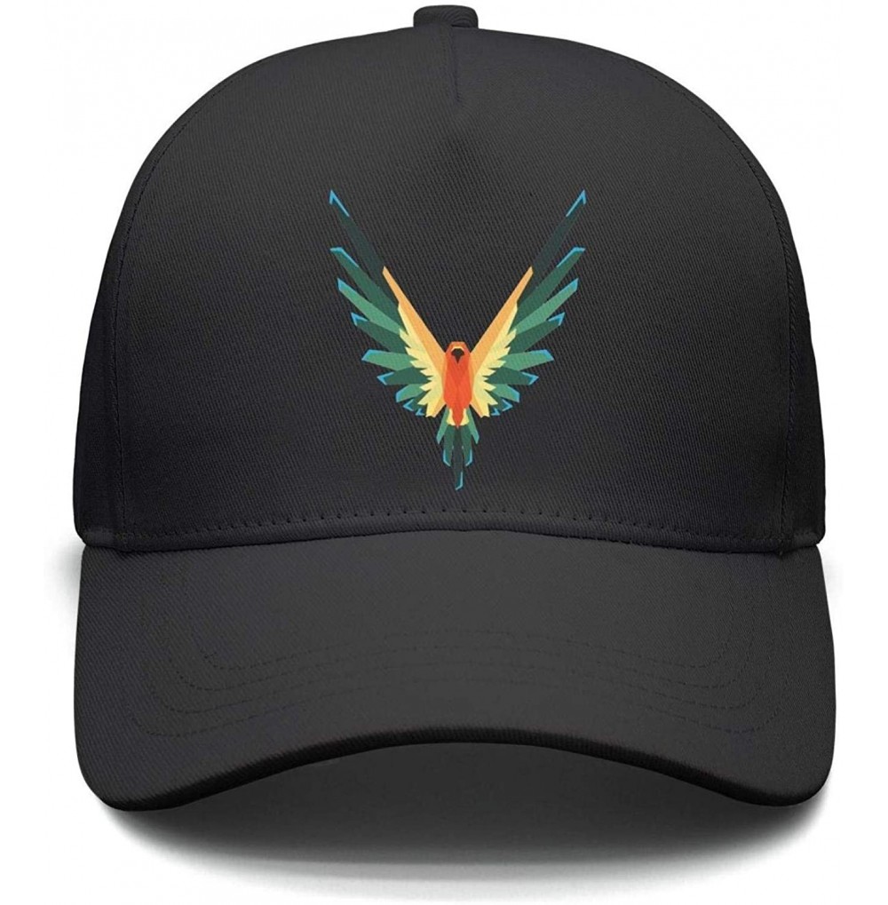 Baseball Caps Maverick Bird Logo Black Cap Hat One Size Snapback - 0logan Sun Conure-12 - CT18LTEE9TO