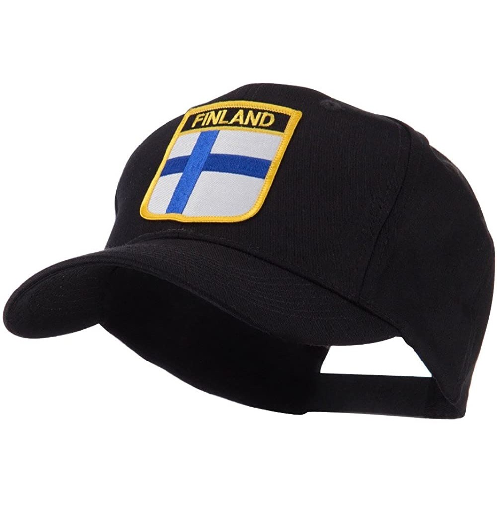 Baseball Caps Europe Flag Shield Patch Cap - Finland - CN11E8U5DON