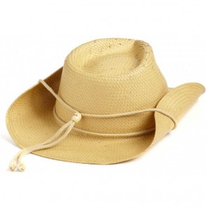 Cowboy Hats Dorfman Pacific Women's Shapeable Toyo Western Hat - Mud - CX1132FEMZV