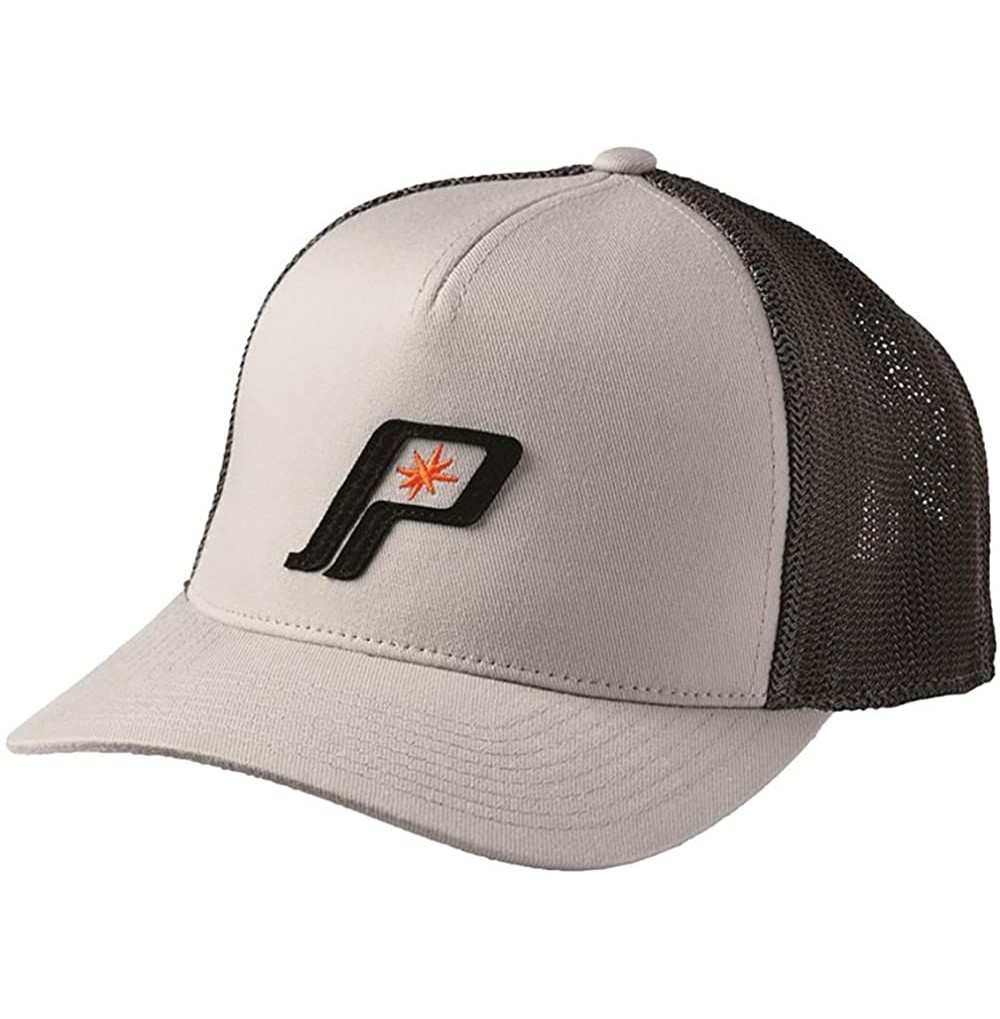 Baseball Caps Adjustable Mesh Classic Retro Snapback Iconic Star Logo Baseball Cap Hat - Gray & Black - CN12O2TSOEA