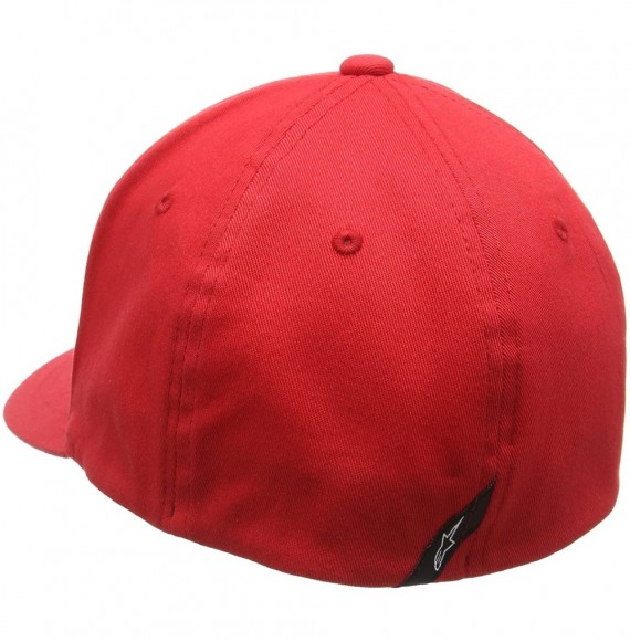 Baseball Caps Alpinestars Men's Curved Bill Structured Crown Flex Back 3D Embroidered Logo Flexfit Hat - CG117K4715X