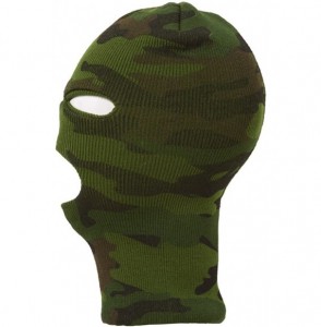 Balaclavas 3 Hole Ski Face Mask Balaclava - Camouflage - CV11C63ED3V