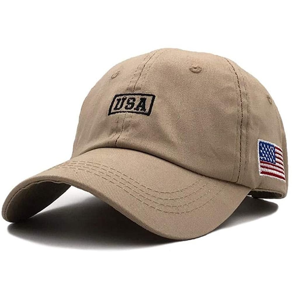 Baseball Caps American Flag USA Baseball hat Trucker hat Unisex Camping Tactical Classic Cotton Dad Hat Adjustable Baseball C...