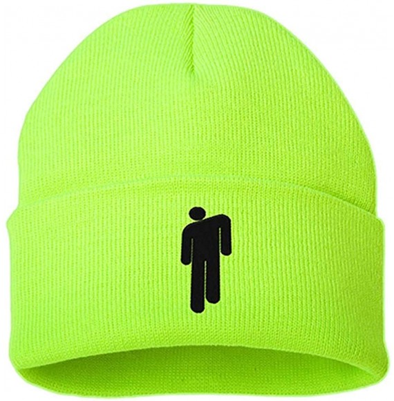 Skullies & Beanies Beanie Boos Knit Hat Trendy Stretchy Cap for Men Women - Green - CY1927MGYQ3
