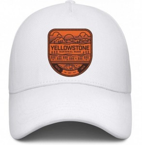 Baseball Caps Yellowstone National Park Casual Snapback Hat Trucker Fitted Cap Performance Hat - Yellowstone National Park-18...